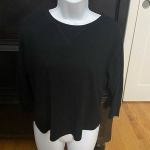 Black long sleeved shirt